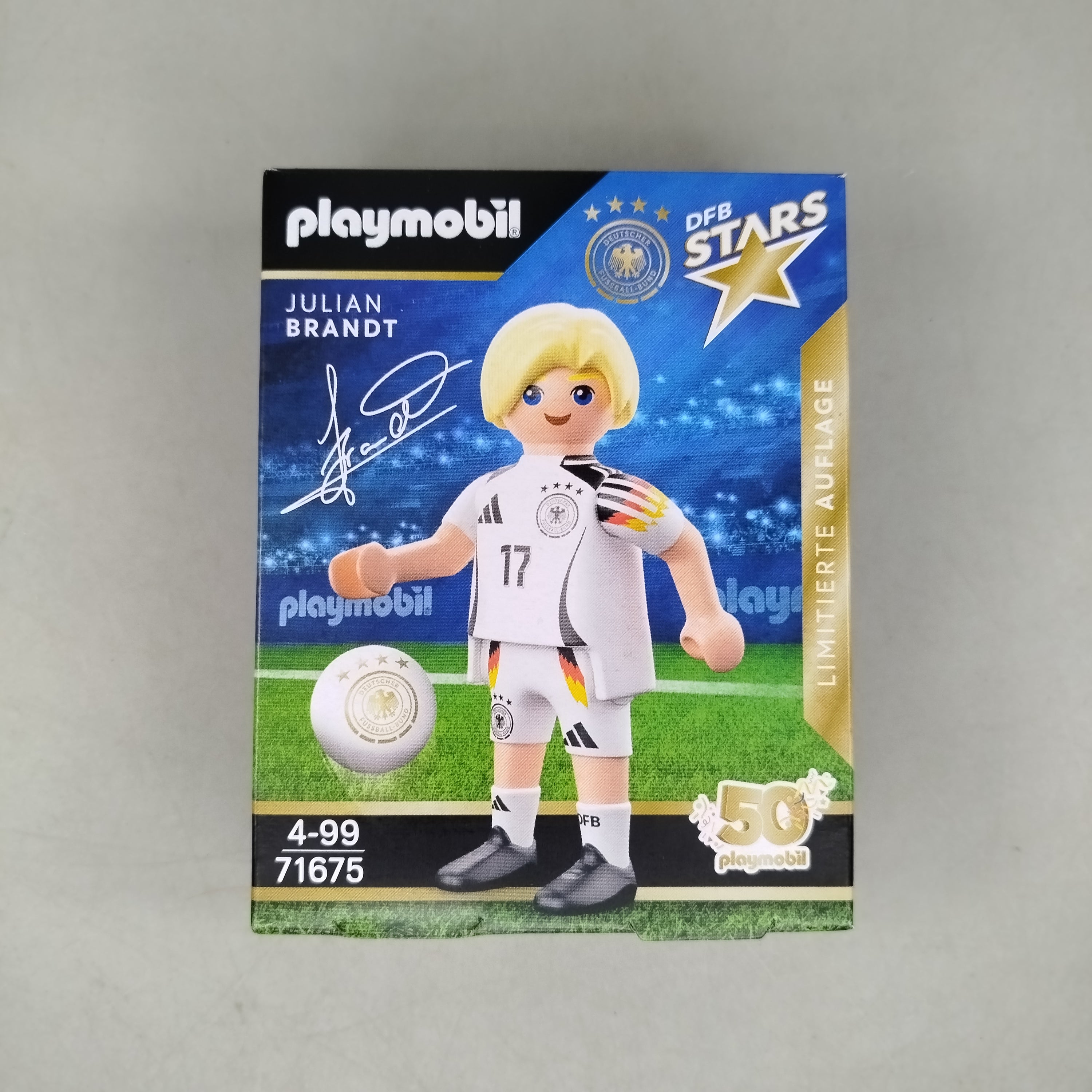 Playmobil Figur DFB Stars Julian Brandt 71675, neu, ab 6 Jahre